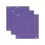LOKLiK Vágópad erős tapadású Cutting Mat Purple Strong Grip (3 db)