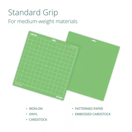 LOKLiK Vágópad normál tapadású Cutting Mat Green Standard Grip (3 db)