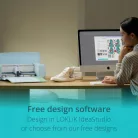 LOKLiK Elektromos vágóplotter / vágógép iCraft Daisy White (1 csomag)