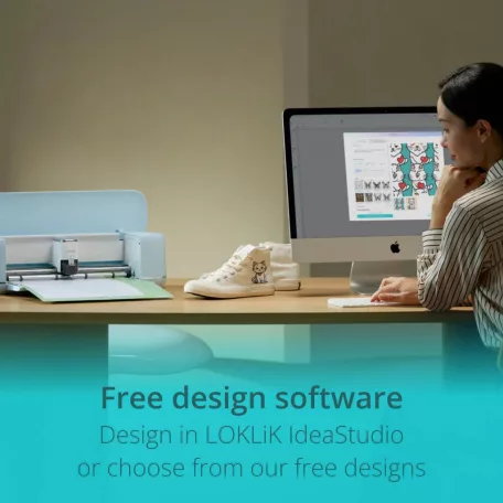 LOKLiK Elektromos vágóplotter / vágógép iCraft Daisy White (1 csomag)