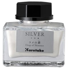   Kuretake Drop of Shimmer – ezüst csillámos keverő tinta – Kreatív ragyogás tintához (20 g)