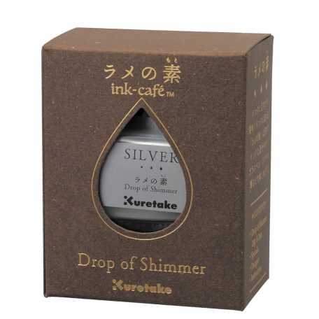Kuretake Drop of Shimmer – ezüst csillámos keverő tinta – Kreatív ragyogás tintához (20 g)