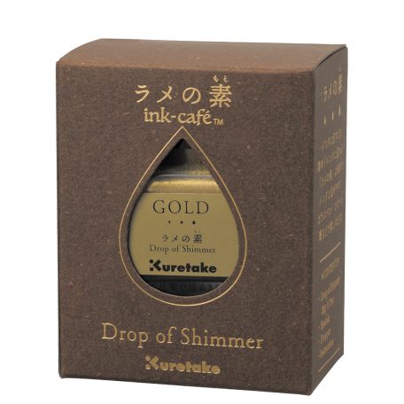 Kuretake Drop of Shimmer – arany csillámos keverő tinta  – Kreatív ragyogás tintához (20 g)