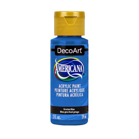 DecoArt Americana® Acrylics Grecian Blue Akril festék - matt 59 ml (1 db)