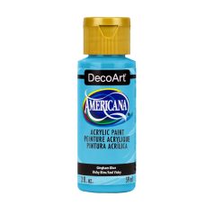   DecoArt Americana® Acrylics Gingham Blue Akril festék - matt 59 ml (1 db)