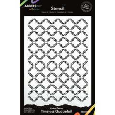   Arden Creative Studio Maker Series Stencil 15x20cm Timeless Quatrefoil  Stencil  (1 db)