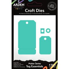   Arden Creative Studio Vágósablon Maker SeriesTag Essentials Craft Dies (1 csomag)