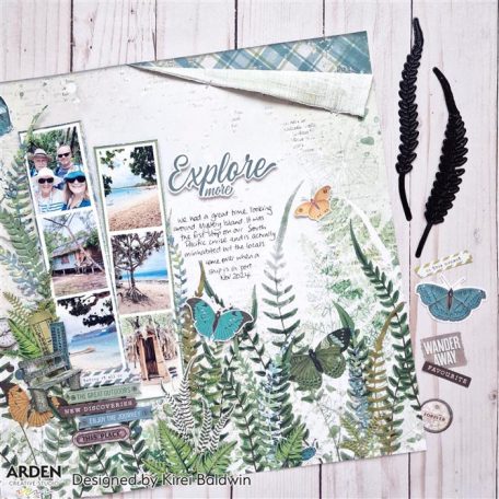 Arden Creative Studio Hidden Creek Scrapbook papírkészlet 12" (30 cm)  Paper Pad (24ív)