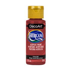   DecoArt Americana® Acrylics Crimson Red Akril festék - matt 59 ml (1 db)