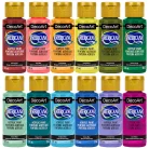 12 db Akrilfesték - matt 59 ml, Új színek 2025 / DecoArt Americana® Acrylics (1 csomag)