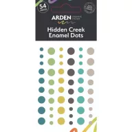   Arden Creative Studio Öntapadós diszítőelem - Hidden Creek - Enamel Dots (1 ív)