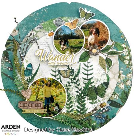Arden Creative Studio Hidden Creek Kivágatok Die Cuts Assorted (1 csomag)