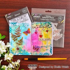   Arden Creative Studio Maker Series Szilikonbélyegző 10x21cm Maker's Marks Clear Stamp Set (1 csomag)