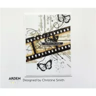   Arden Creative Studio Maker Series Szilikonbélyegző 10x15cm Pencil Line Arrows 01 Clear Stamp Set (1 csomag)