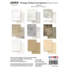 Arden Creative Studio Vintage Makers Papírkészlet   6x8 Inch Paper Pack Foundations (12 ív)
