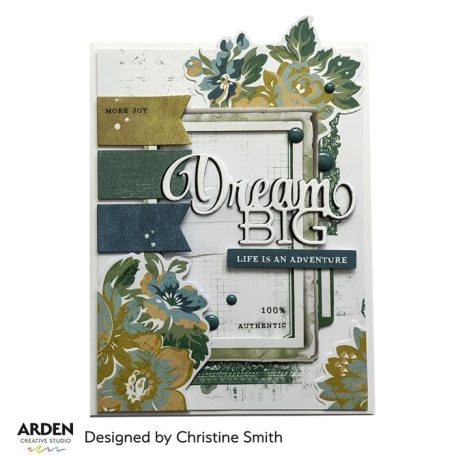 Arden Creative Studio Vintage Makers Papírkészlet   6x8 Inch Paper Pack Foundations (12 ív)