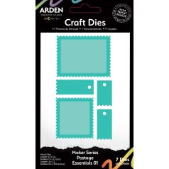   Arden Creative Studio Vágósablon Maker SeriesPostage Essentials 01 Craft Dies (1 csomag)