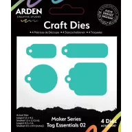   Arden Creative Studio Vágósablon Maker SeriesTag Essentials 02 Craft Dies (1 csomag)