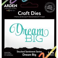   Arden Creative Studio Vágósablon Sentiment SeriesDream Big Craft Dies (1 db)