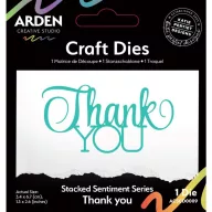   Arden Creative Studio Vágósablon Sentiment SeriesThank You Craft Dies (1 db)