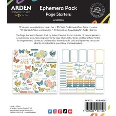   Arden Creative Studio Page Starters Kivágatok Ephemera Pack (1 csomag)