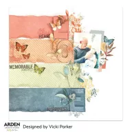   Arden Creative Studio Page Starters Papírkészlet   6x8 Inch Paper Pad Essentials (24 ív)