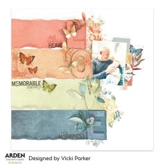   Arden Creative Studio Page Starters Papírkészlet   6x8 Inch Paper Pad Essentials (24 ív)