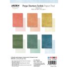 Arden Creative Studio Vintage Makers Papírkészlet   Solids 6x8 Inch Paper Pad (24 ív)