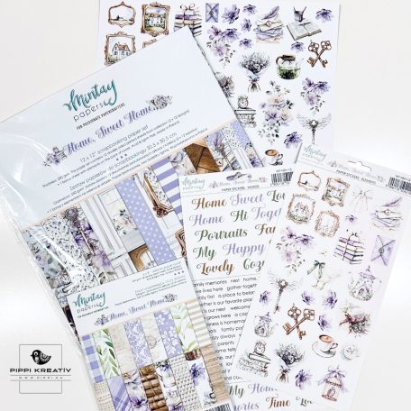 Mintay Home, Sweet Home Scrapbook készlet / Alkotócsomag (1 csomag)
