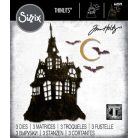 SIZZIX vágósablon  - Haunted House - Tim Holtz - Thinlits Die Set  (1 csomag)