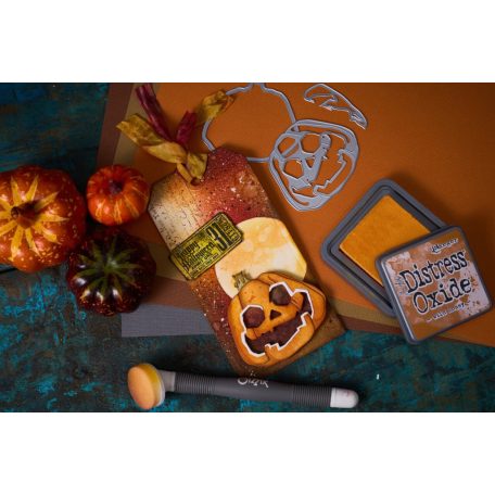 SIZZIX vágósablon  - Layered Jack-o-Lantern - Tim Holtz - Thinlits Die Set  (1 csomag)