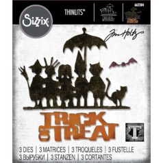   SIZZIX vágósablon  - Trick-or-Treat - Tim Holtz - Thinlits Die Set  (1 csomag)