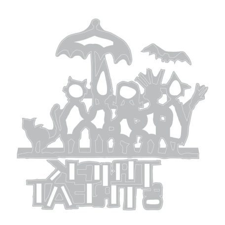 SIZZIX vágósablon  - Trick-or-Treat - Tim Holtz - Thinlits Die Set  (1 csomag)