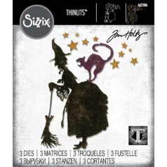   SIZZIX vágósablon  - Witchcraft - Tim Holtz - Thinlits Die Set  (1 csomag)