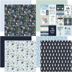   Carta Bella Scrapbook papírkészlet 12" (30 cm) - Winter Market - Scrapbook papers (12 ív)