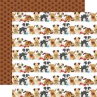 Echo Park Scrapbook papírkészlet 12" (30 cm) - I Love My Dog - Scrapbook papers (6 ív)