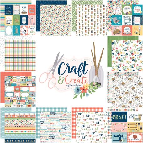 Carta Bella Scrapbook papírkészlet 12" (30 cm) - Craft & Create - Scrapbook papers (12 ív)