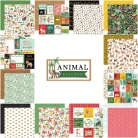 Echo Park Scrapbook papírkészlet 12" (30 cm) - Animal Kingdom - Scrapbook papers (12 ív)