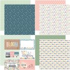 Echo Park Scrapbook papírkészlet 12" (30 cm) - New Day - Scrapbook papers (12 ív)