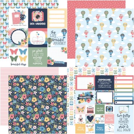 Echo Park Scrapbook papírkészlet 12" (30 cm) - Our Story Matters - Scrapbook papers (12 ív)