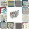 Carta Bella Scrapbook papírkészlet 12" (30 cm) - Road Trip - Scrapbook papers (12 ív)