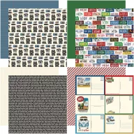   Carta Bella Scrapbook papírkészlet 12" (30 cm) - Road Trip - Scrapbook papers (12 ív)