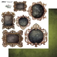   Alchemy of Art Kivágóív 12" (30 cm) Wonderful Christmas Time Frame 3 Art Alchemy Double-sided paper (1 ív)
