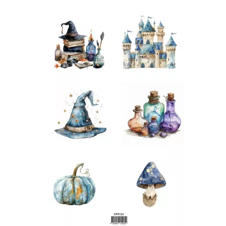 Kivágóív A4 - Fall - Reprint Cutouts (8 ív)