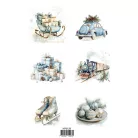 Kivágóív A4 - Winter - Reprint Cutouts (8 ív)