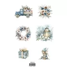 Kivágóív A4 - Winter - Reprint Cutouts (8 ív)