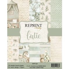   Scrapbook papírkészlet 6" (15 cm) - Cutie - Reprint Paper Pack (25 ív)