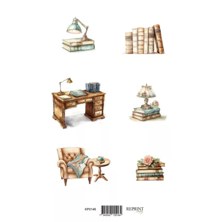 Kivágóív A4 - Journey - Reprint Cutouts (8 ív)