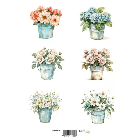 Kivágóív A4 - Journey - Reprint Cutouts (8 ív)