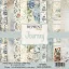 Scrapbook papírkészlet 8" (20 cm) - Journey - Reprint Paper Pack (15 ív)